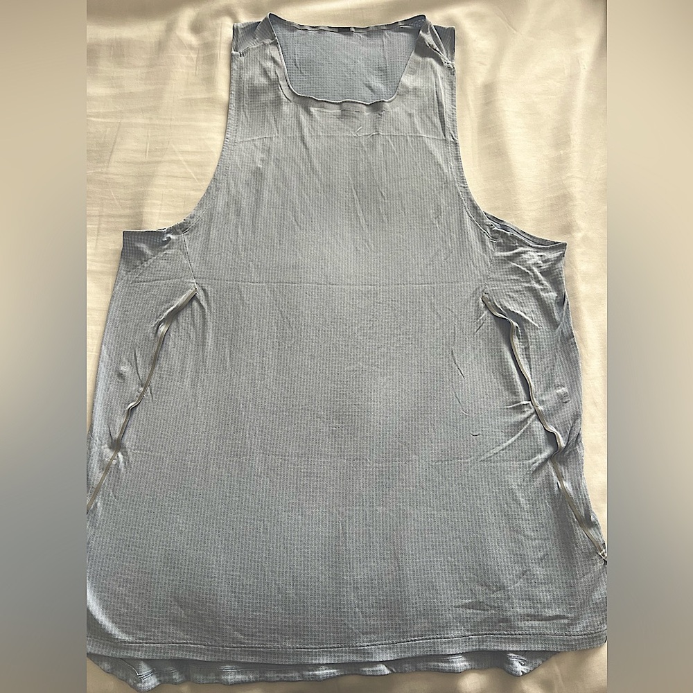 Lululemon Charcoal Gray/Black Athletic Tank